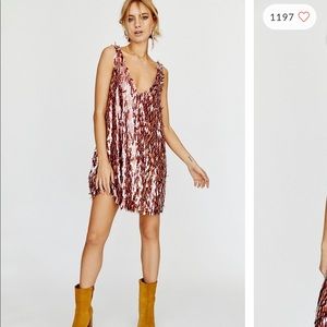 ISO! Bali Sequin Free People Dress Large